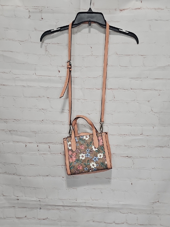 Nine West Handbags - Nine West Floral Crossbody with Pink Trim